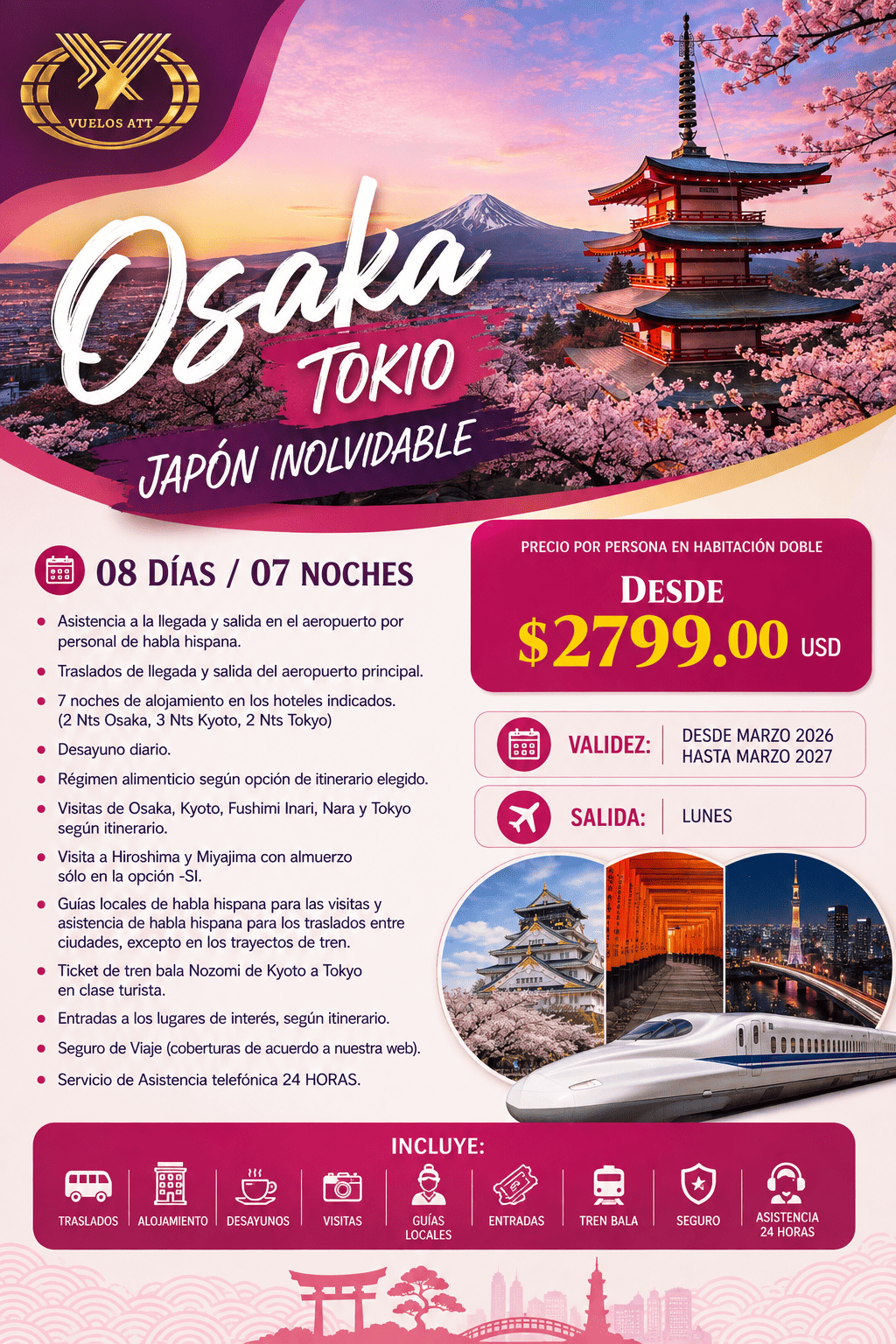 OSAKA – KIOTO – TOKIO